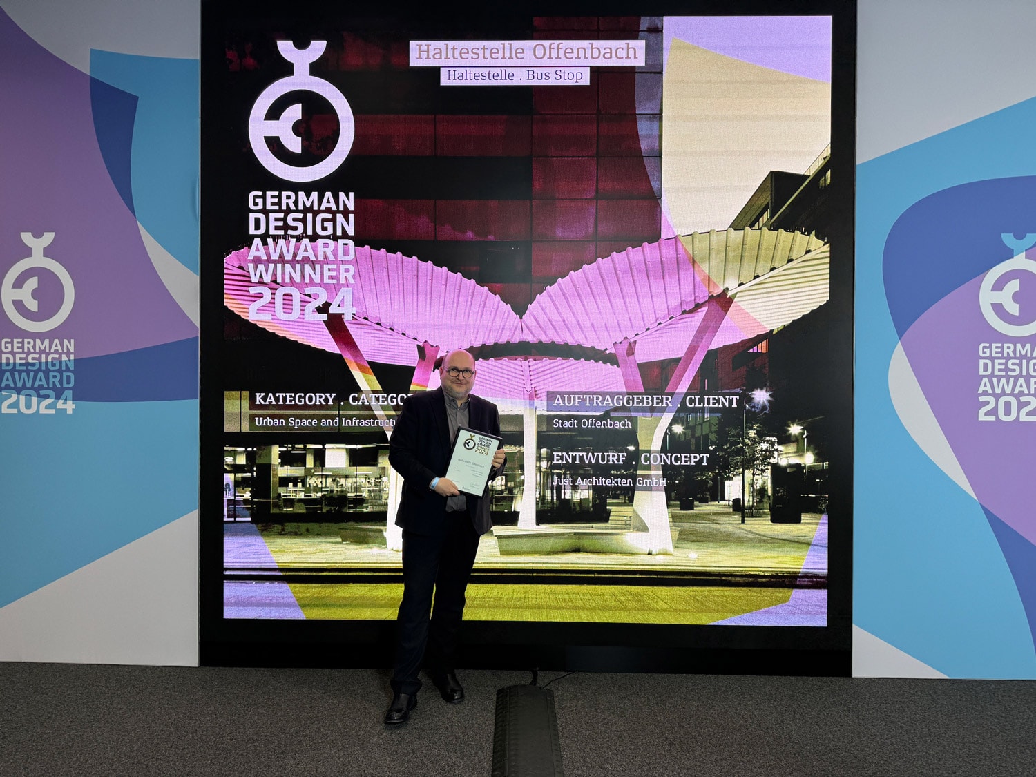 German Design Award 2024 für Haltestelle Offenbach