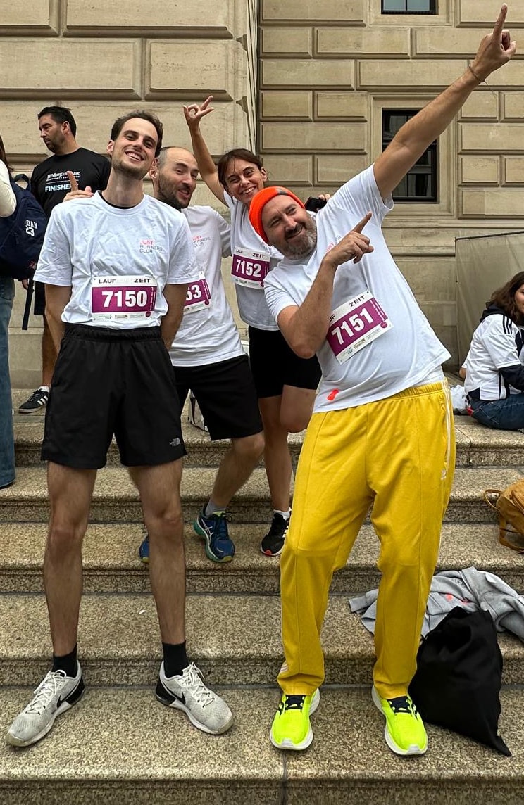 Unser Team beim „Lauf für mehr Zeit“