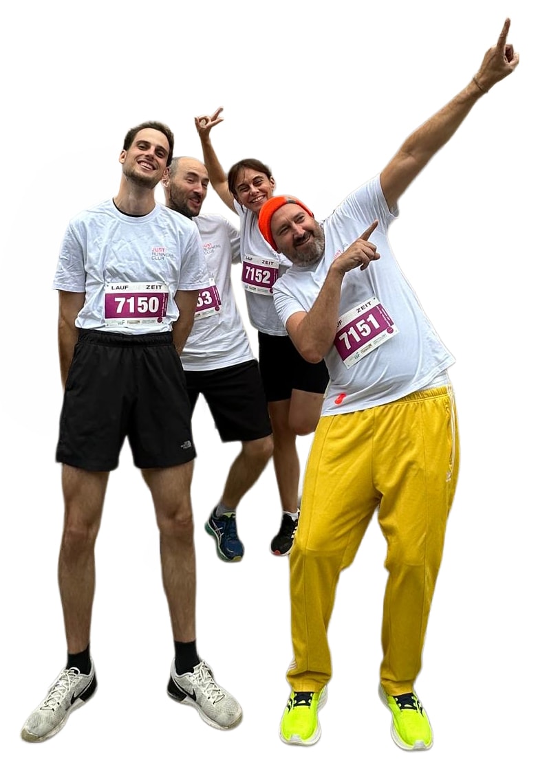 Unser Team beim Lauf für mehr Zeit