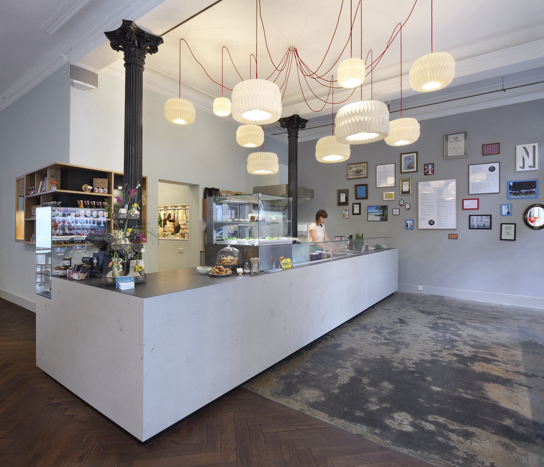 Interior Fit-Out for Baltique, a Deli Pankúka Bar in Frankfurt's City Center